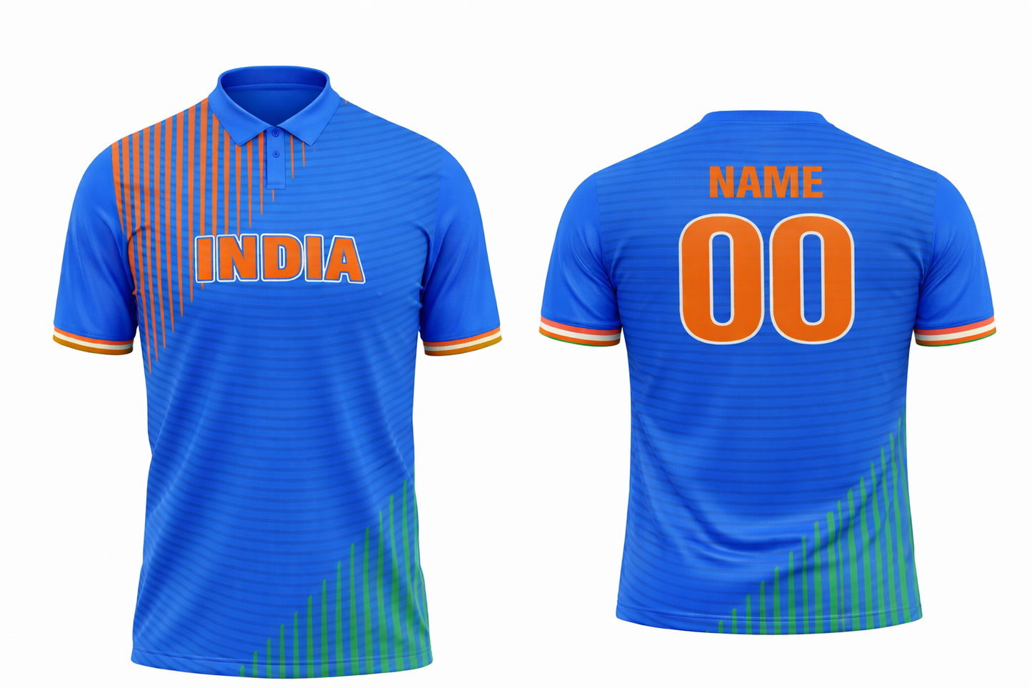 JerseyJunction Customized India World Cup 2016 Cricket Jersey