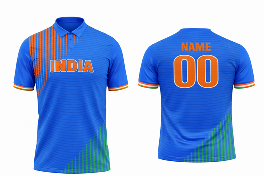 JerseyJunction Customized India World Cup 2016 Cricket Jersey