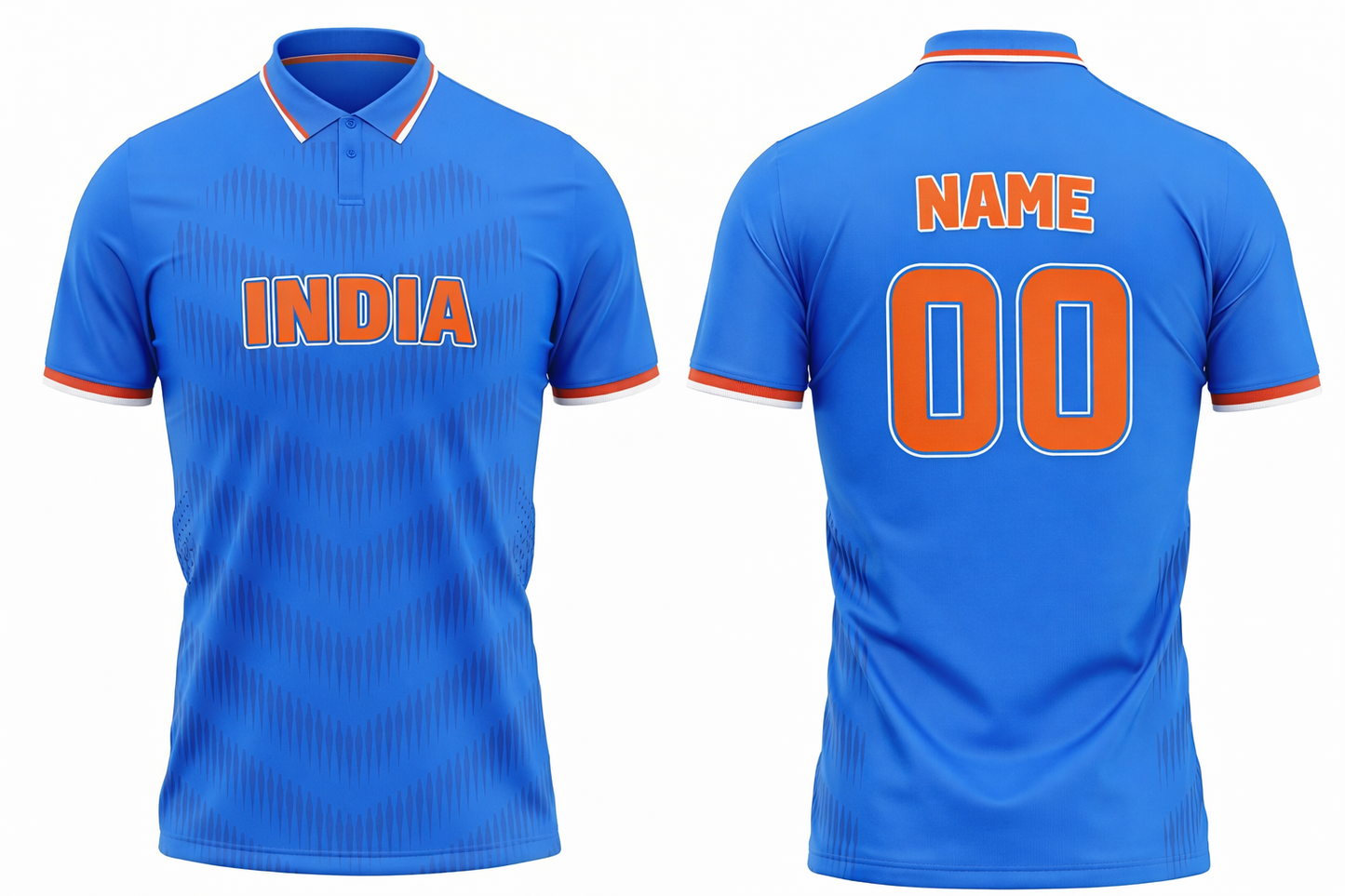 JerseyJunction Customized India World Cup 2015 Cricket Jersey