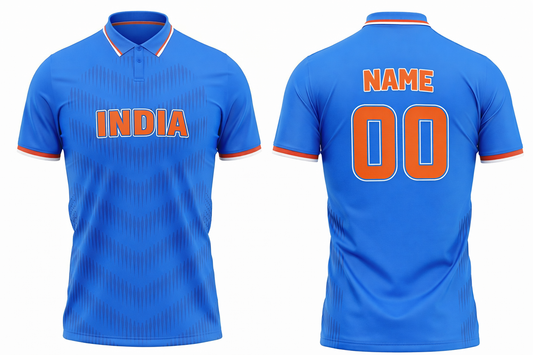 JerseyJunction Customized India World Cup 2015 Cricket Jersey