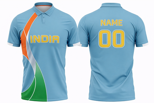 JerseyJunction Customized India World Cup 2007 Cricket Jersey