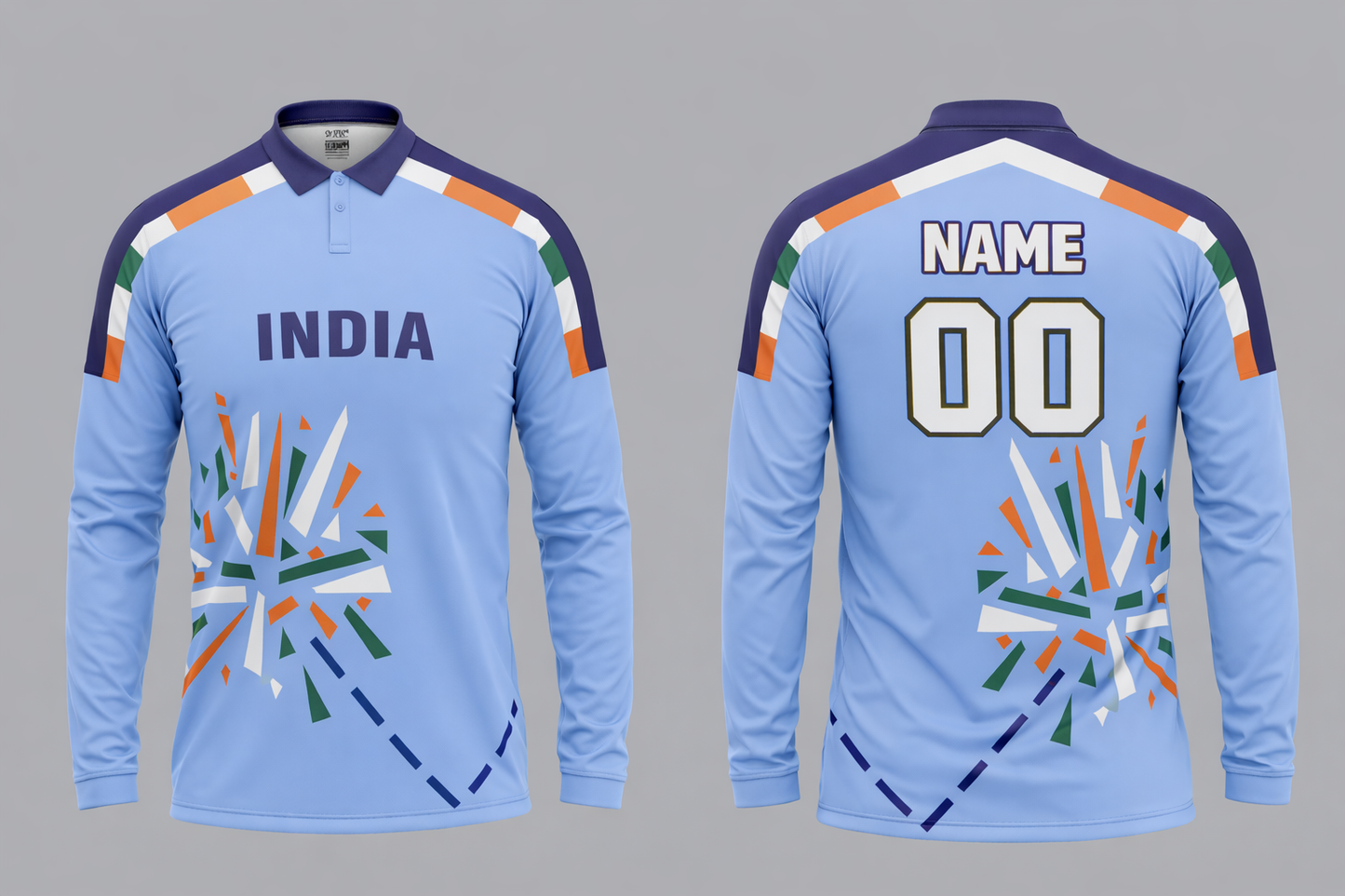 JerseyJunction Customized INDIA  World Cup 1996 full sleeve Sports Jersey