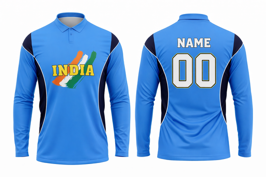 JerseyJunction Customized INDIA World Cup 2003 full sleeve Sports Jersey