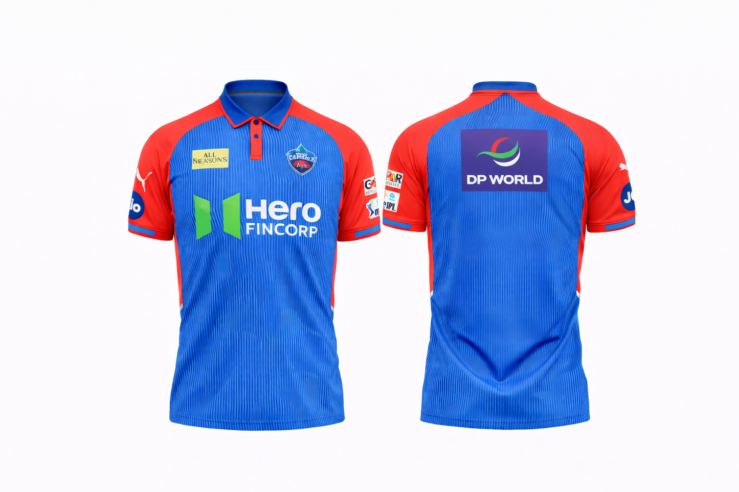 JerseyJunction Customized Delhi Capitals New IPL Jersey 2025
