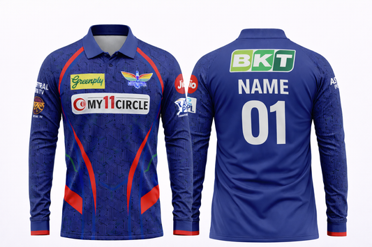 JerseyJunction Customized Replica Lucknow IPL Jersey 2025