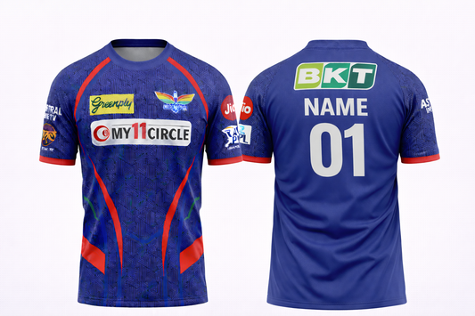 JerseyJunction Customized Lucknow round neck IPL Jersey 2025