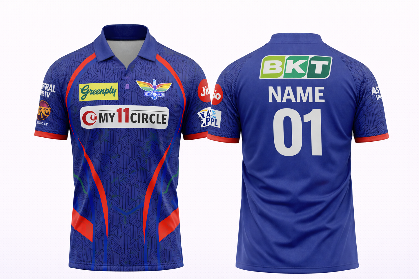 JerseyJunction Customized Replica Lucknow IPL Jersey 2023