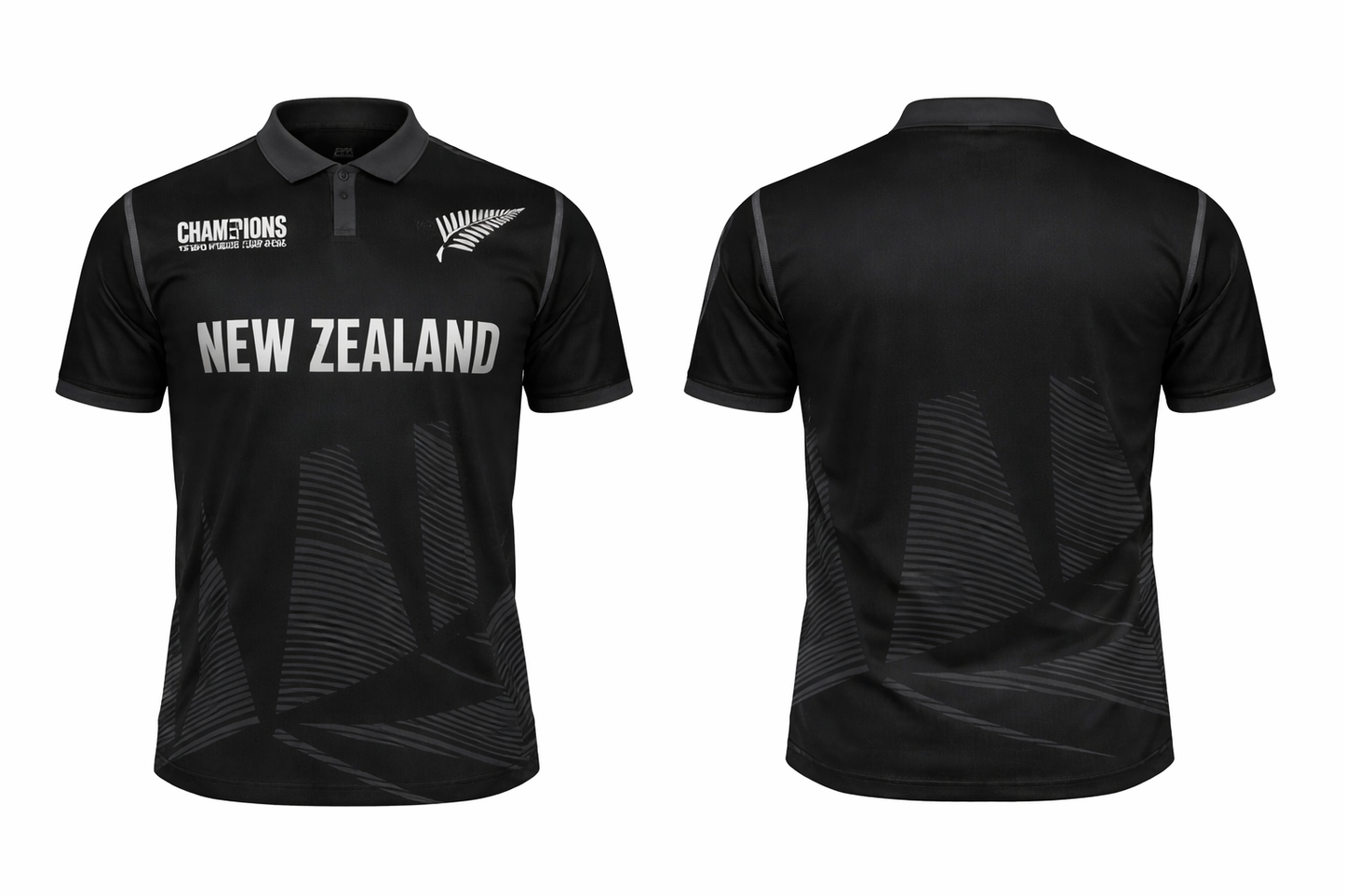 JerseyJunction Customized Replica New Zealand Champions Trophy Jersey 2025