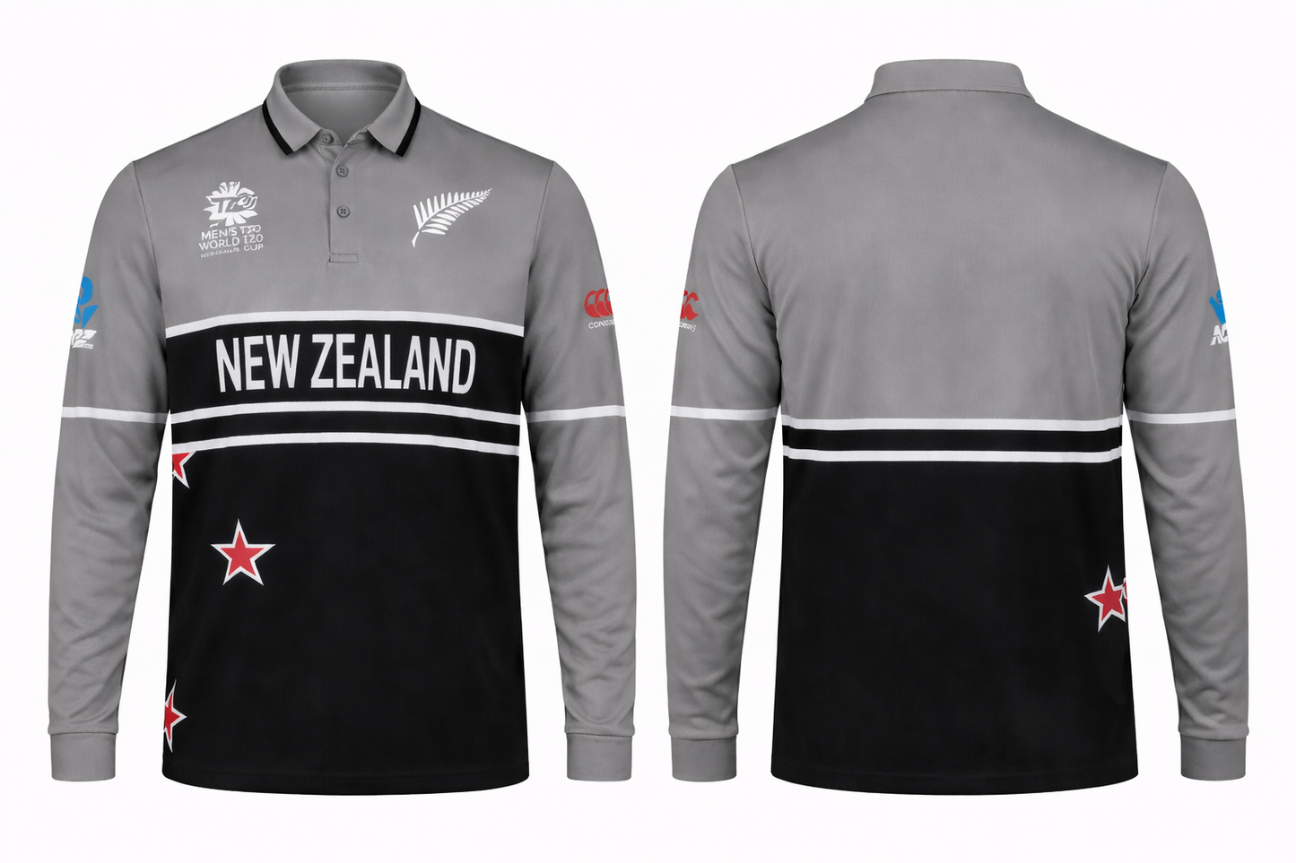 JerseyJuntion Customized Replica New Zealand World Cup 2022 full Sleeves Cricket Jersey