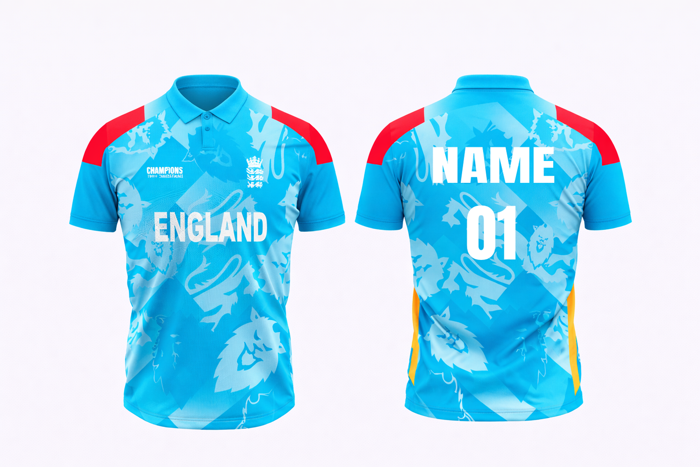 JerseyJuntion Customized Replica England Champions Trophy Jersey 2025