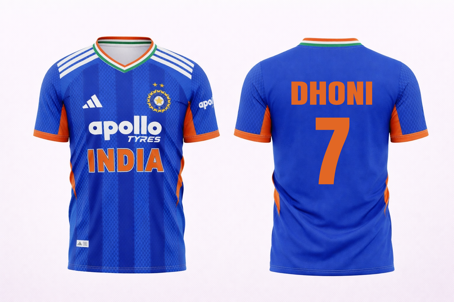 JerseyJunction Customized Replica MS Dhoni India T20 2026 Cricket Jersey
