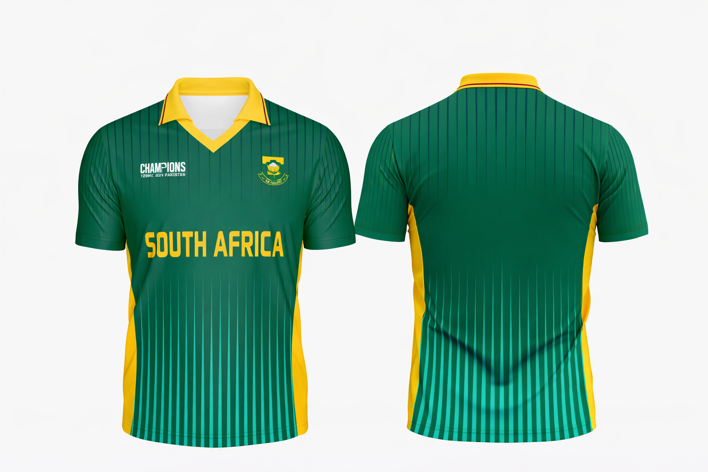 JerseyJunction Customized Replica South Africa Champions Trophy Jersey 2025