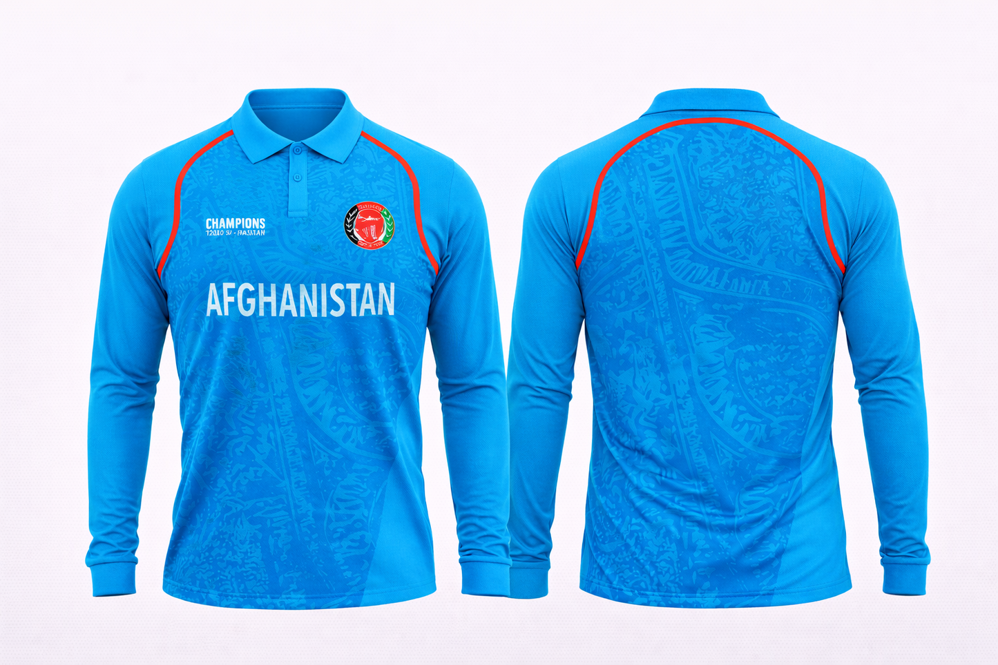 JerseyJuntion Customized Afghanistan Champions Trophy Jersey 2025 full sleeves