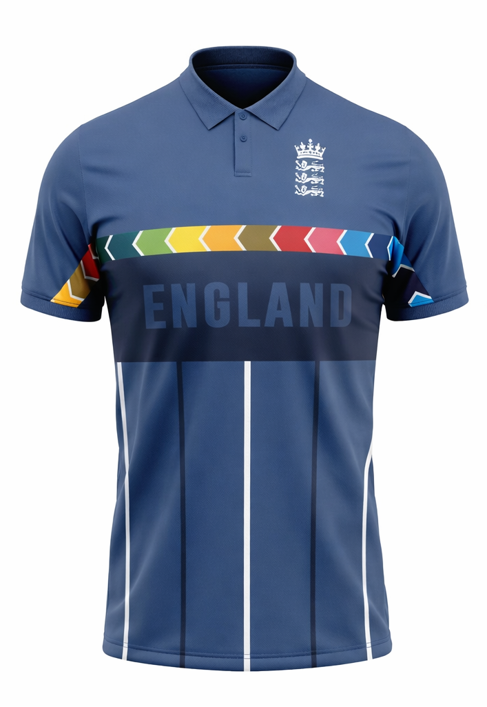 JerseyJunction Customized Replica England World Cup 1996 Half Sleeves Cricket Jersey