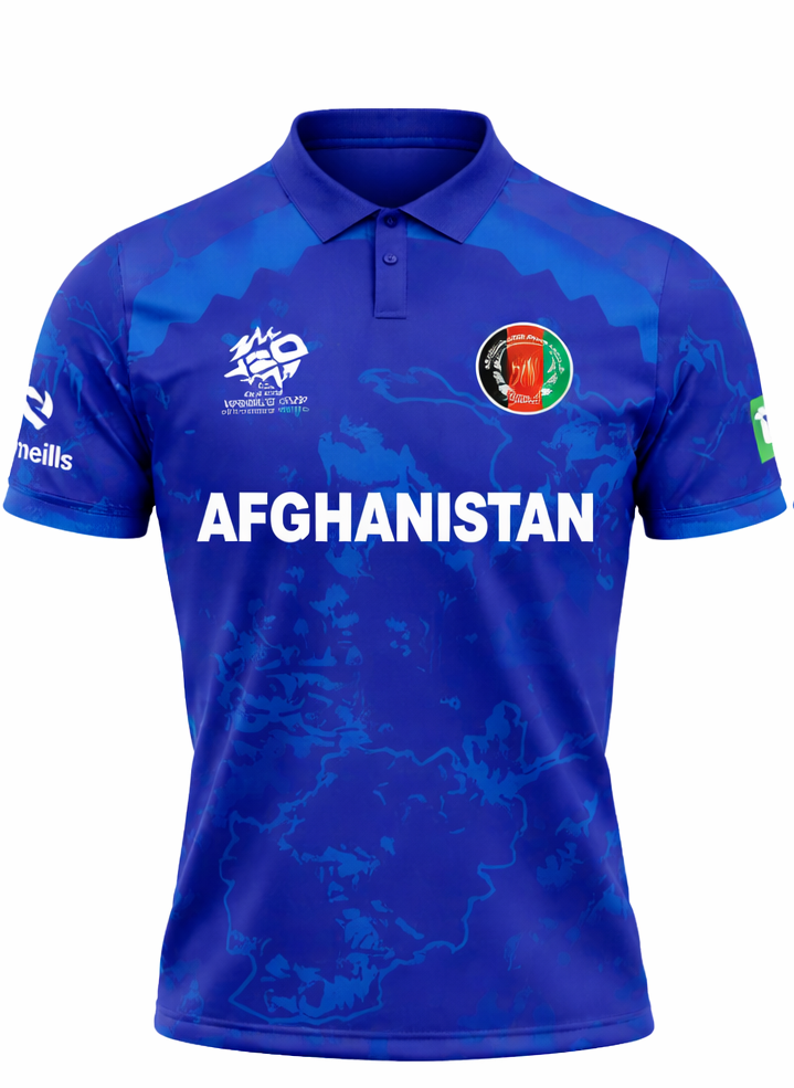 JerseyJunction Customized Replica Afghanistan World Cup 2024 Half Sleeves Fan Jersey