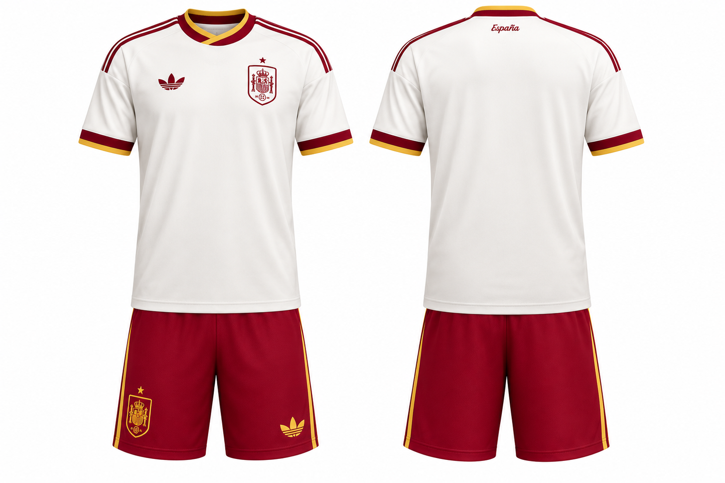 JerseyJunction Spain away jersey with shorts