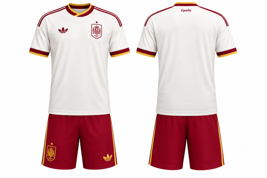 JerseyJunction Spain away jersey with shorts