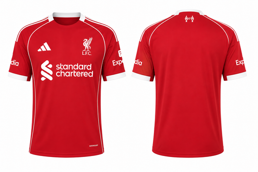 JerseyJunction Liverpool Home Kit 2025-26