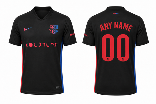 JerseyJunction FC Barcelona Away X Coldplay Jersey 2024-25