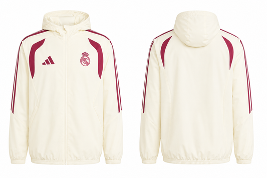 JerseyJuntion   Real Madrid 2026-27 Rain 2 Jacket