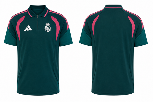 JerseyJuntion  Real Madrid 2026-27 Travel Polo Shirt