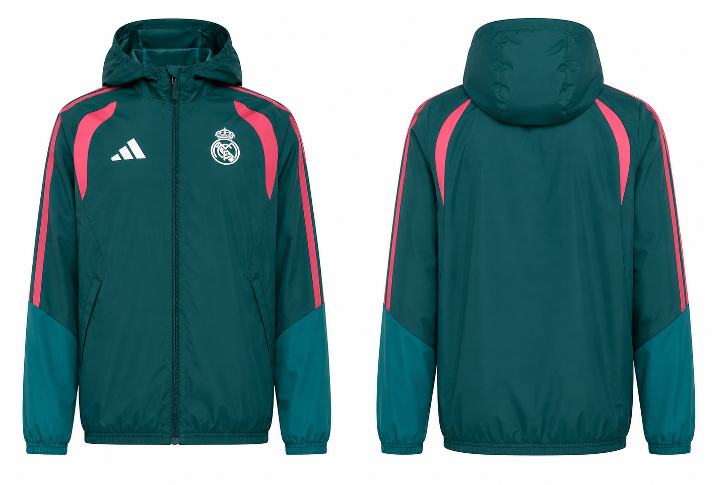 JerseyJuntion Real Madrid 2026-27 Rain Jacket