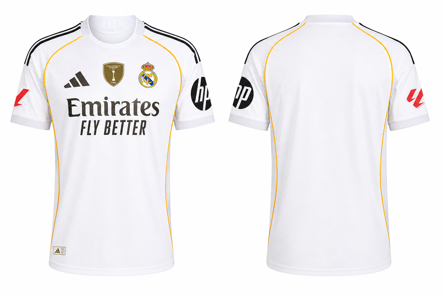 JerseyJunction Real Madrid 2025-26 Home V2 Kit