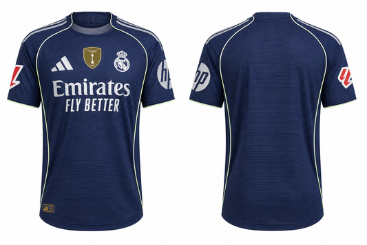 JerseyJunctionReal Madrid 2025-26 Away V2 Kit