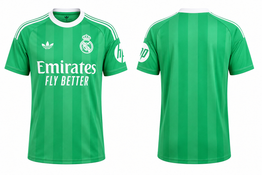 JerseyJunction Real Madrid 2025-26 GK 5 Kit
