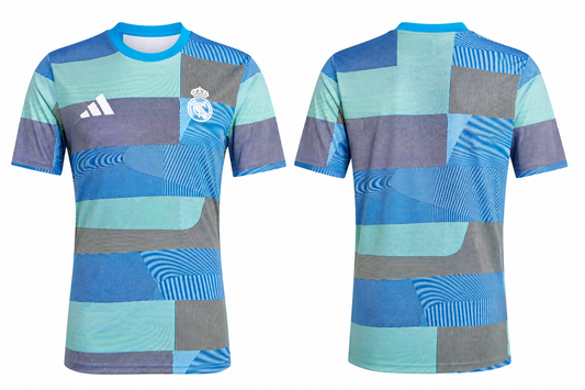 JerseyJunction Real Madrid 2025-26 Pre-Match Shirt