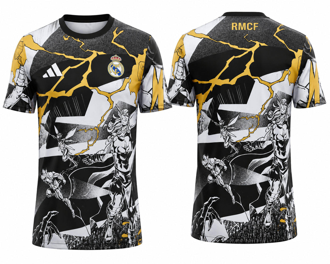 JerseyJunction Real Madrid Marvel Edition Football Jersey 2026