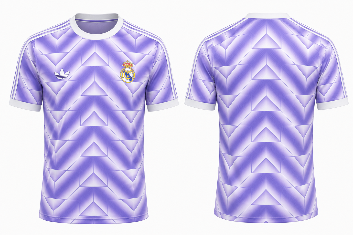 Real Madrid Retro Purple Football Jersey 2026 | Customized Name & Number