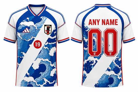 Jerseyjunction Japan Great Wave Special Edition Football Jersey | Custom Name & Number