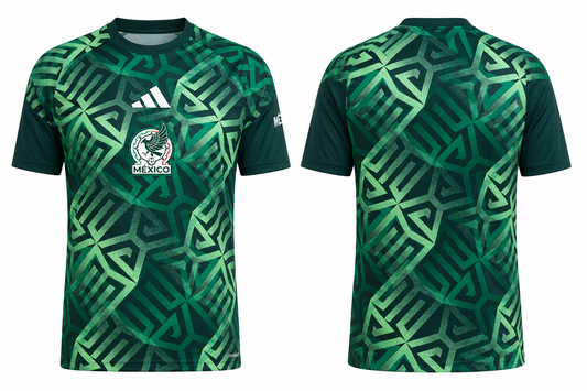 JerseyJuntion Customized Mexico 26 Home Pre Match Jersey