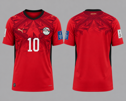 JerseyJuntion Customized Egypt 2026 World Cup Home Jersey