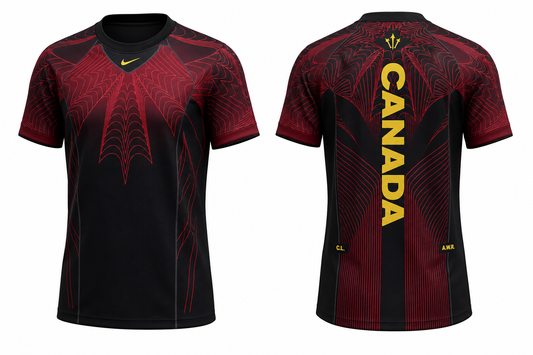 Jerseyjunction Nike Black Canada Soccer x NOCTA 2026 Dri-FIT Pre-Match Top