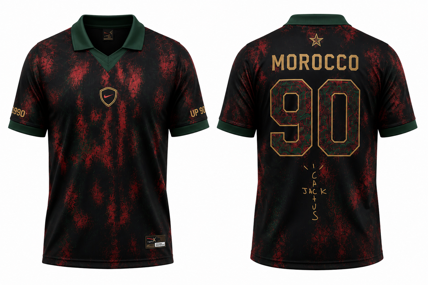Jerseyjunction Morocco FIFA World Cup 2026 Travis Scott Cactus Jack Jersey