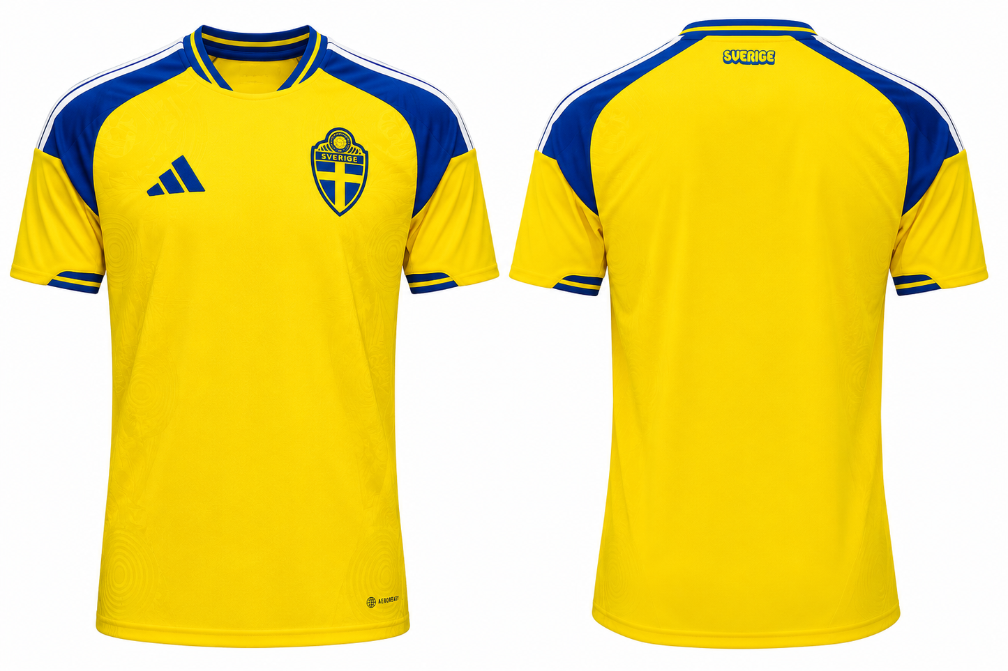 Sweden Home Shirt World Cup 2026