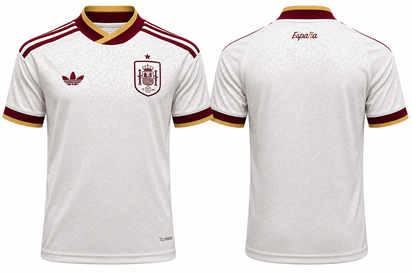 Spain Away Shirt World Cup 2026