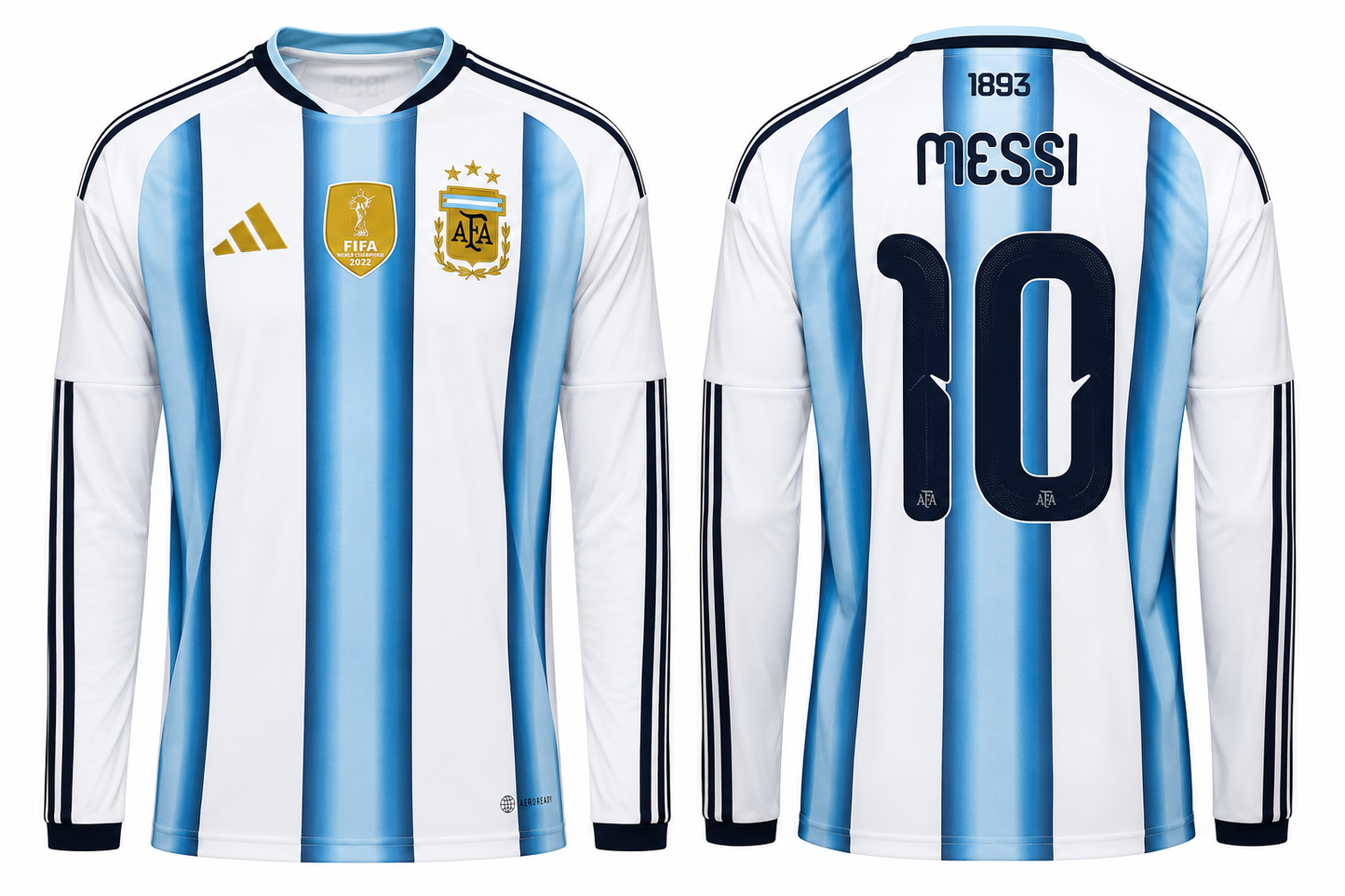 Argentina Home Shirt World Cup 2026 Long Sleeves