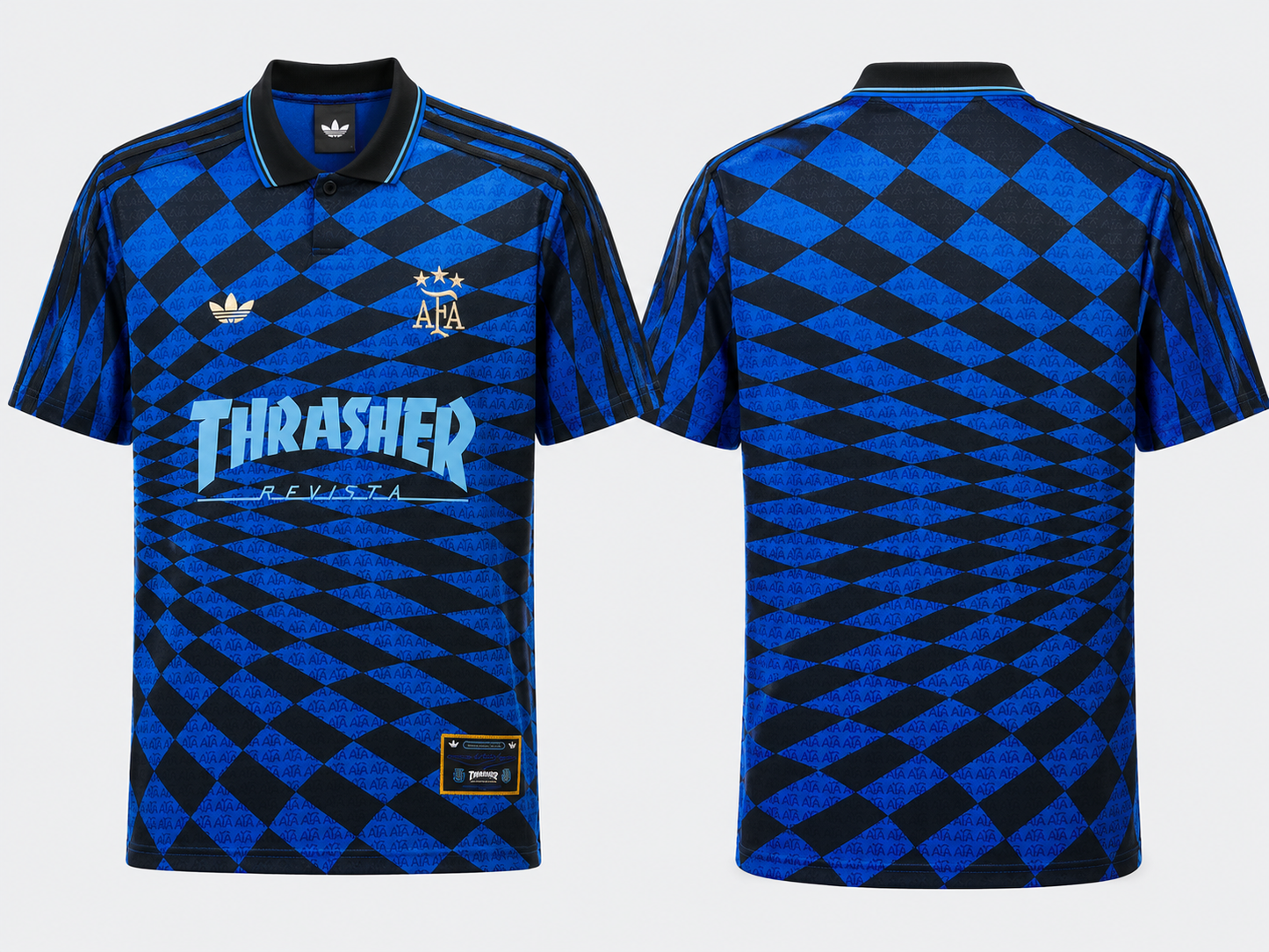 Jersey JunctionArgentina x Thrasher Jersey with your name number