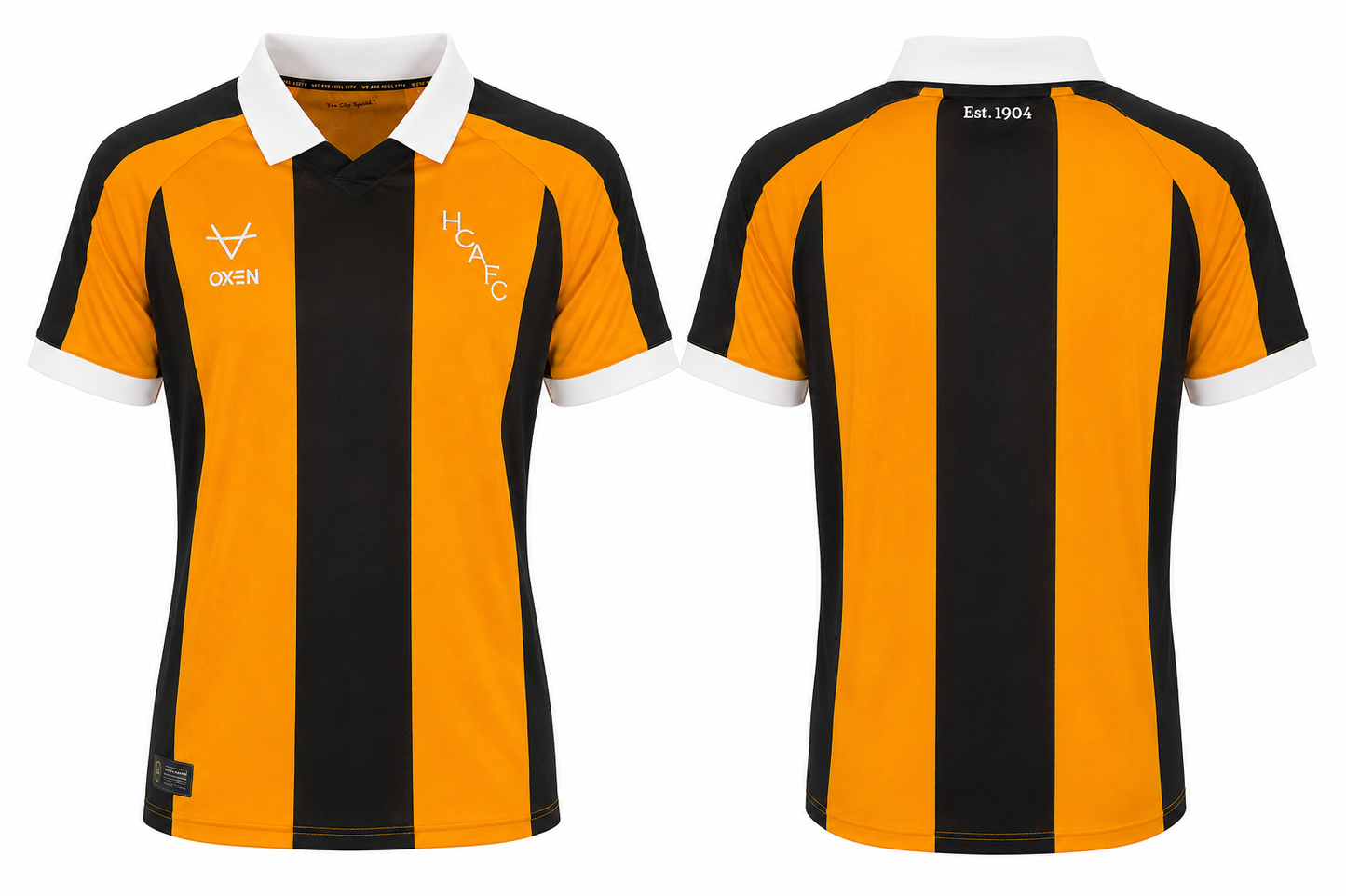 Jersey Junction Oxen Hull City 26-27 Premier League Home Kit print your name number