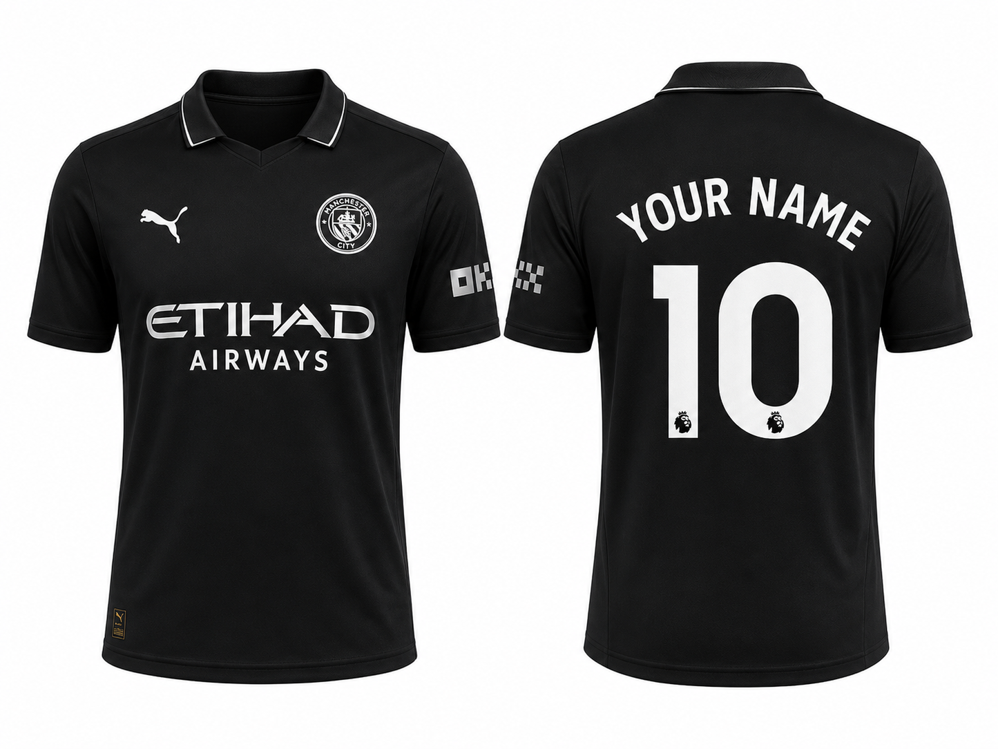 Jersey Junction Manchester City 26-27 Away Kit print your name number