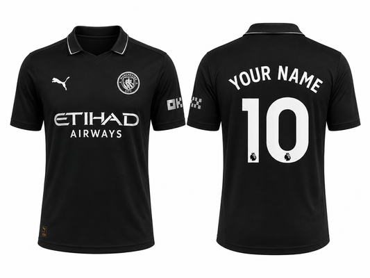 Jersey Junction Manchester City 26-27 Away Kit print your name number