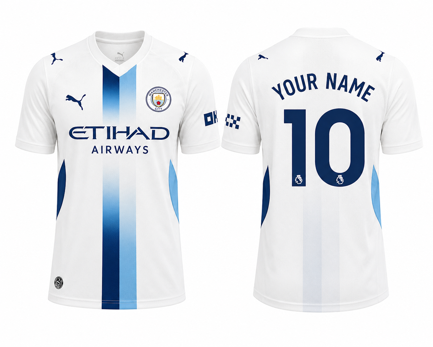 Jersey Junction  Manchester City 26-27 Third Kit print your name number