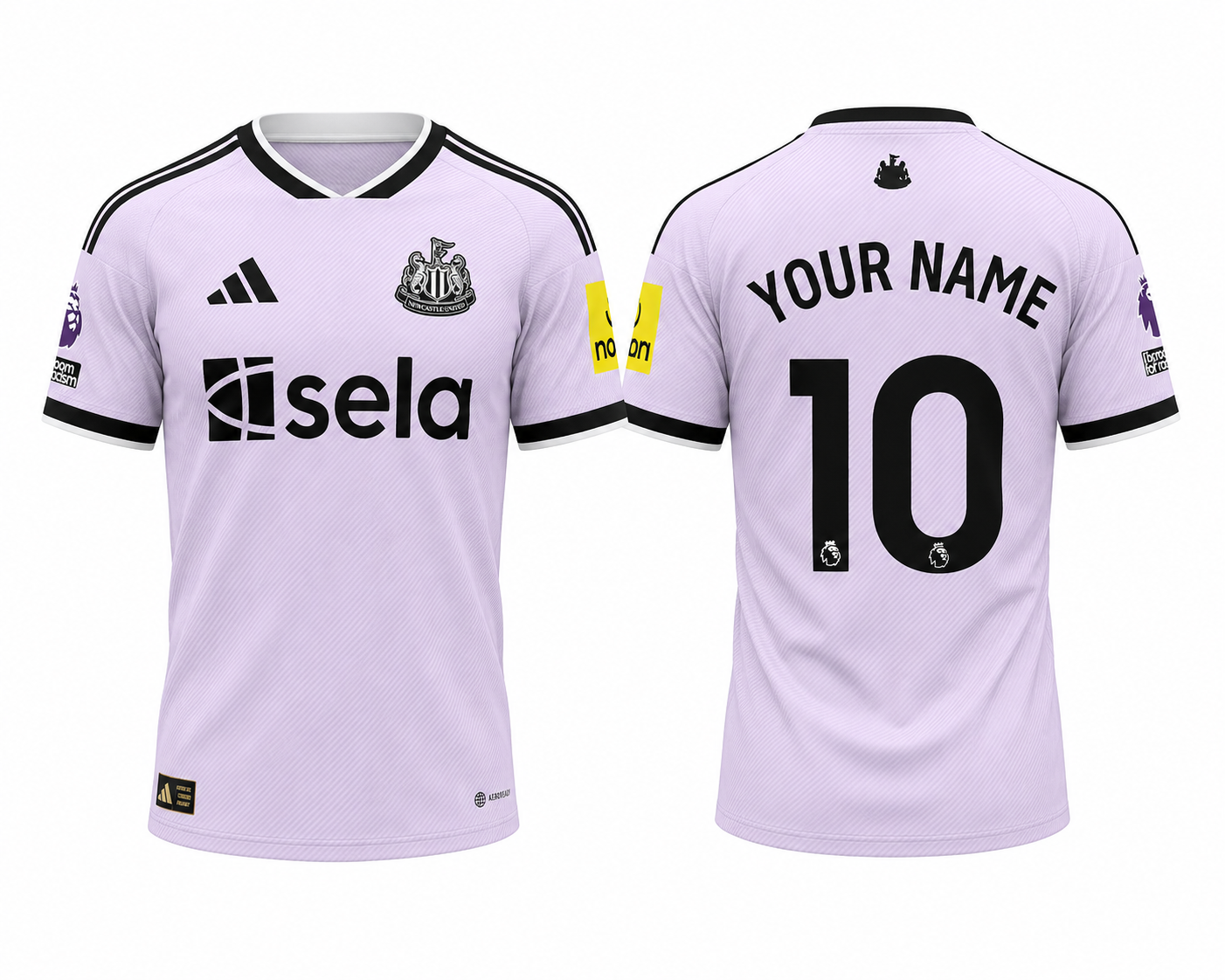 Jersey Junction Newcastle United 26-27 Third Kit print your name number