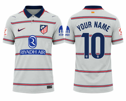 JerseyJunction Atletico Madrid 26-27 Third Kit print your name number