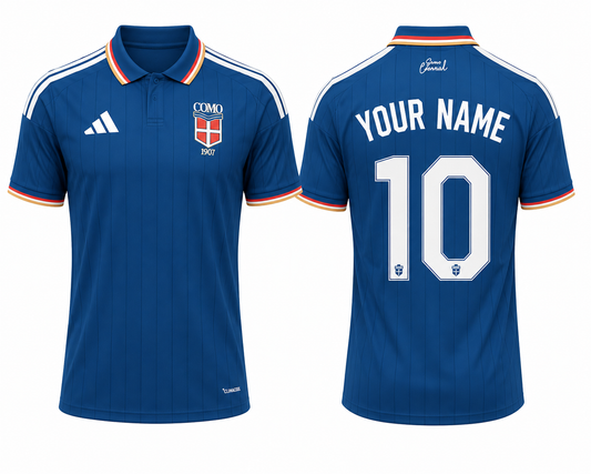 JerseyJunction Como 26-27 Home Kit print your name number