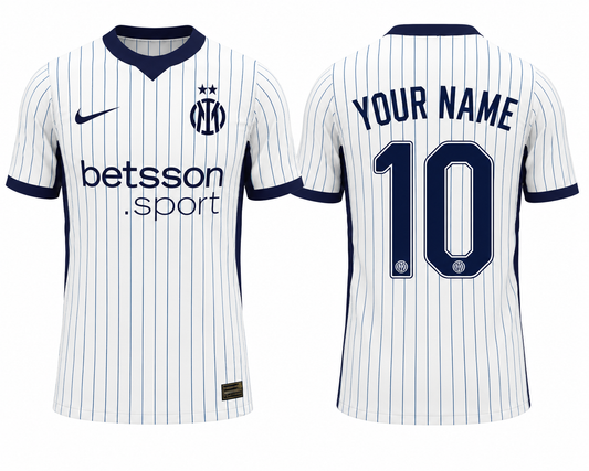 JerseyJunction Inter Milan 26-27 Away Kit print your name number