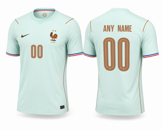 France World Cup 2026 Away Jersey Customisable